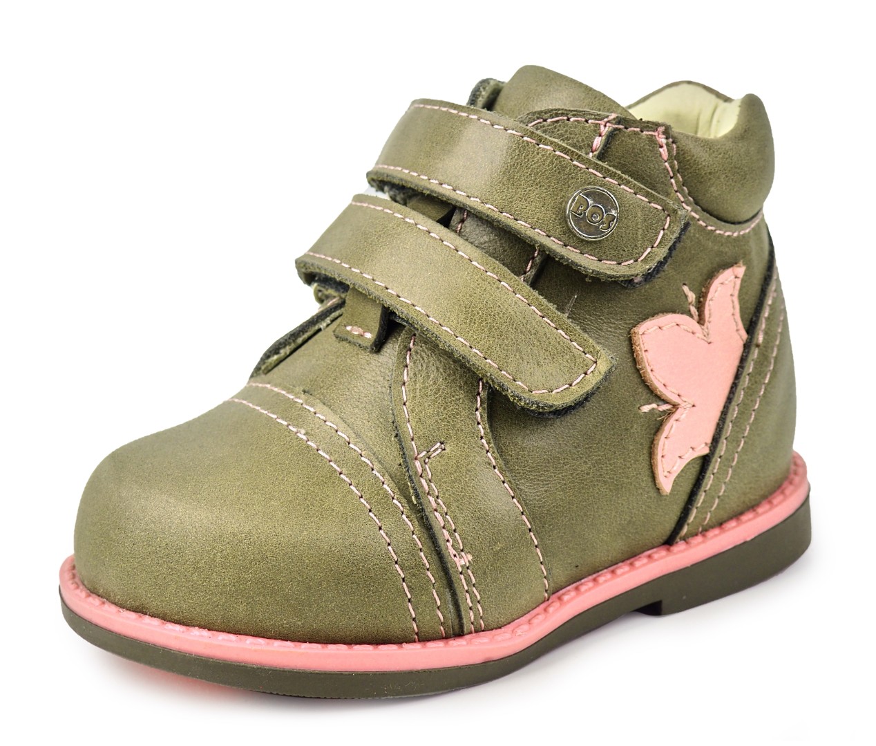 Ботинки на коже 404-21